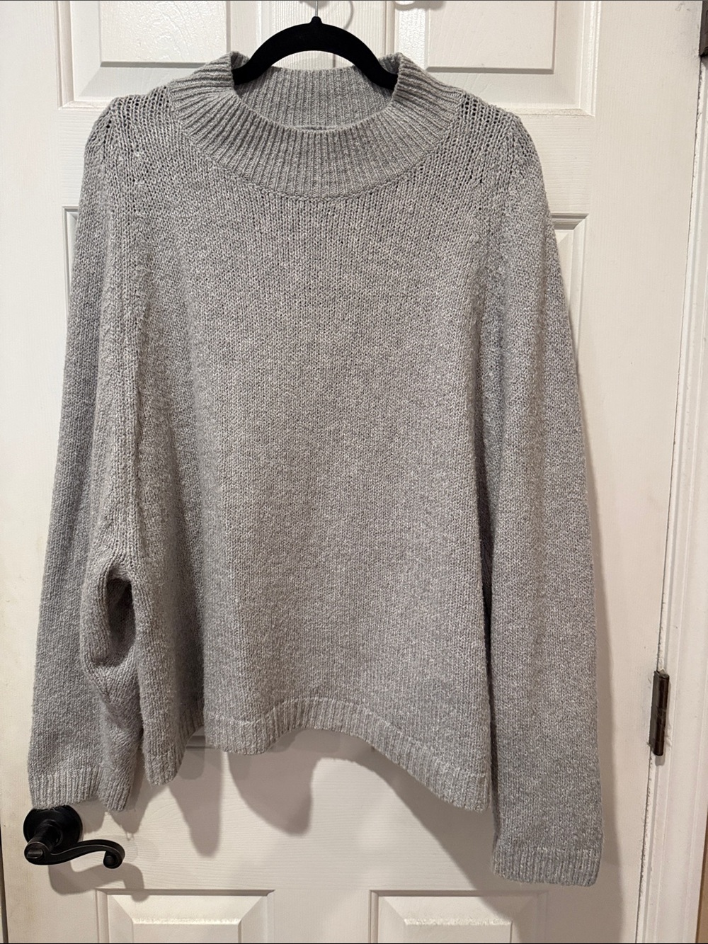 Old Navy Light Gray Turtleneck Sweater